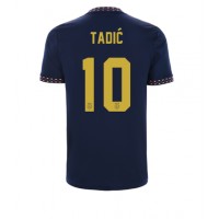 Fotbalové Dres Ajax Dusan Tadic #10 Venkovní 2022-23 Krátký Rukáv